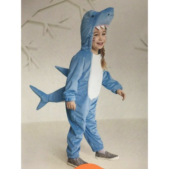 Hyde and eek! Boutique Other - Hyde and Eek Shark Costume Plush Tail Blue Toddler Size 2T EUC